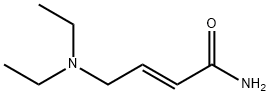 (E)-4-(二乙基氨基)丁-2-烯酰胺, 206126-17-2, 结构式
