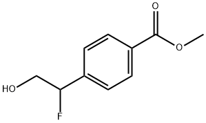 methyl 4-(1-fluoro-2-hydroxyethyl)benzoate Structure