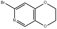 7-溴-2,3-二氢-[1,4]二噁英[2,3-C]吡啶 结构式