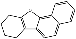 Benzo[b]naphtho[2,1-d]furan, 7,8,9,10-tetrahydro- Struktur