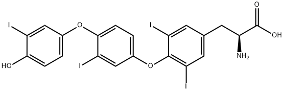 左甲状腺素杂质,2086263-05-8,结构式