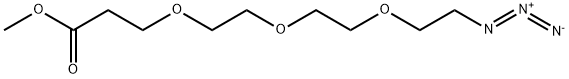 叠氮-三聚乙二醇-甲酯,2086689-07-6,结构式