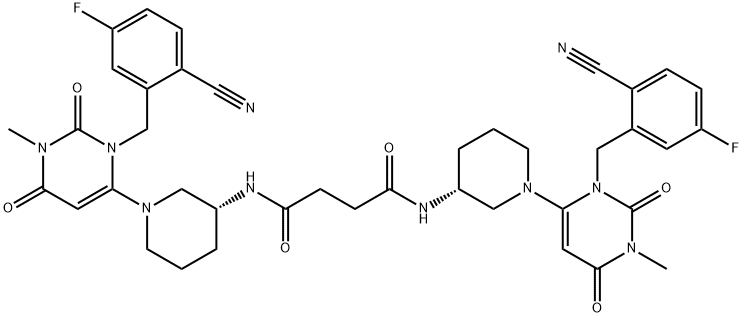 Trelagliptin Impurity SJ 化学構造式