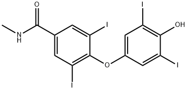 Thyroxine-formic Acid-N-methylamide Structure