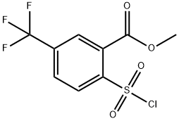 methyl 2-(chlorosulfonyl)-5-(trifluoromethyl)benzoate|