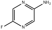 2-Pyrazinamine, 5-fluoro- 化学構造式