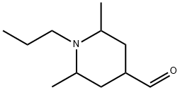 4-Piperidinecarboxaldehyde, 2,6-dimethyl-1-propyl- Structure