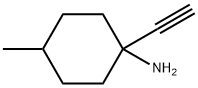 Cyclohexanamine, 1-ethynyl-4-methyl- Struktur