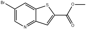 Methyl 6-bromothieno[3,2-b]pyridine-2-carboxylate 结构式