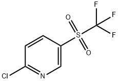 2-氯-5-((三氟甲基)磺酰基)吡啶,2091447-89-9,结构式