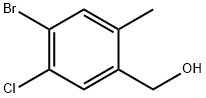 (4-溴-5-氯-2-甲基苯基)甲醇, 2091453-69-7, 结构式