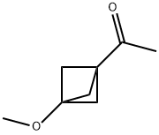 Ethanone, 1-(3-methoxybicyclo[1.1.1]pent-1-yl)- Structure
