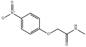 Acetamide, N-methyl-2-(4-nitrophenoxy)- 结构式