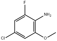 Benzenamine, 4-chloro-2-fluoro-6-methoxy-,2091692-00-9,结构式