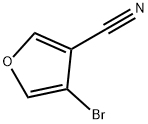 3-Furancarbonitrile, 4-bromo- Structure