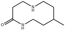 1,5-Diazecin-2(1H)-one, octahydro-8-methyl- Struktur