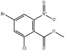 2092700-64-4 Benzoic acid, 4-bromo-2-chloro-6-nitro-, methyl ester