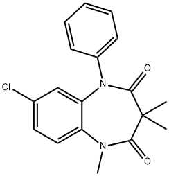氯巴占EP杂质D, 2092997-47-0, 结构式