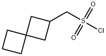 {spiro[3.3]heptan-2-yl}methanesulfonyl chloride Structure