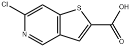 Thieno[3,2-c]pyridine-2-carboxylic acid, 6-chloro-|6-氯噻吩并[3,2-C]吡啶-2-羧酸