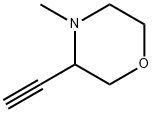 Morpholine, 3-ethynyl-4-methyl- Structure