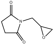 1-(环氧乙烷-2-基甲基)吡咯烷-2,5-二酮 结构式