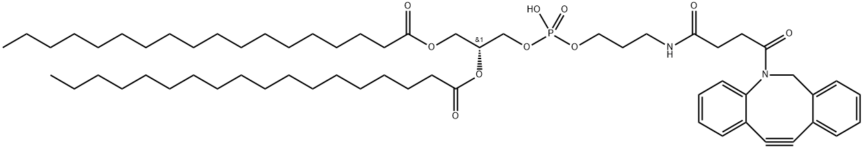 DSPE-DBCO 化学構造式