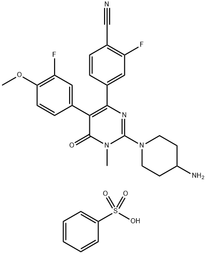 CC-90011 化学構造式