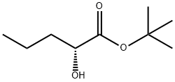 Pentanoic acid, 2-hydroxy-, 1,1-dimethylethyl ester, (2R)- Structure