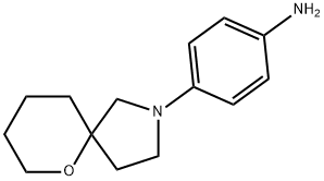 Benzenamine, 4-(6-oxa-2-azaspiro[4.5]dec-2-yl)- 结构式