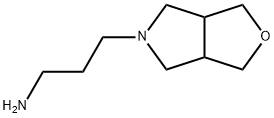 1H-Furo[3,4-c]pyrrole-5(3H)-propanamine, tetrahydro- 化学構造式