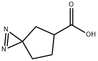 1,2-DIAZASPIRO[2.4]HEPT-1-ENE-5-CARBOXYLIC ACID, 2098110-76-8, 结构式