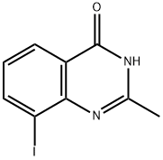 8-Iodo-2-methyl-3H-quinazolin-4-one 结构式