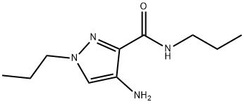 4-amino-N,1-dipropyl-1H-pyrazole-3-carboxamide Structure