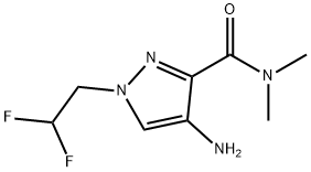 2101197-66-2 4-amino-1-(2,2-difluoroethyl)-N,N-dimethyl-1H-pyrazole-3-carboxamide