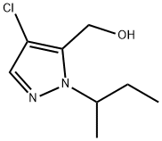 (1-sec-butyl-4-chloro-1H-pyrazol-5-yl)methanol,2101199-07-7,结构式