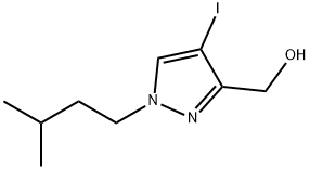 2101199-37-3 4-iodo-1-(3-methylbutyl)-1H-pyrazol-3-yl]methanol