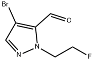 2101199-62-4 4-bromo-1-(2-fluoroethyl)-1H-pyrazole-5-carbaldehyde