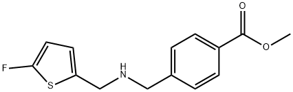 methyl 4-({[(5-fluoro-2-thienyl)methyl]amino}methyl)benzoate|