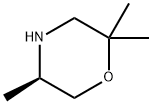 Morpholine, 2,2,5-trimethyl-, (5R)- 化学構造式