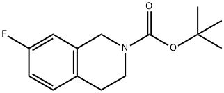 tert-butyl 7-fluoro-3,4-dihydroisoquinoline-2(1H)-carboxylate(WXC07248) Structure