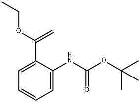 tert-butyl (2-(1-ethoxyvinyl)phenyl)carbamate|tert-butyl (2-(1-ethoxyvinyl)phenyl)carbamate