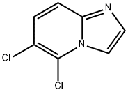 Imidazo[1,2-a]pyridine, 5,6-dichloro- 结构式