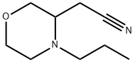 3-Morpholineacetonitrile, 4-propyl-,2107681-99-0,结构式