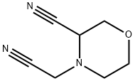 4-Morpholineacetonitrile, 3-cyano-|