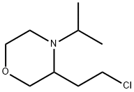 Morpholine, 3-(2-chloroethyl)-4-(1-methylethyl)-,2109801-73-0,结构式