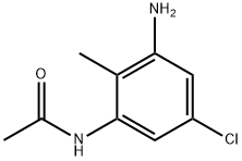 N-(3-Amino-5-chloro-2-methylphenyl)acetamide Structure