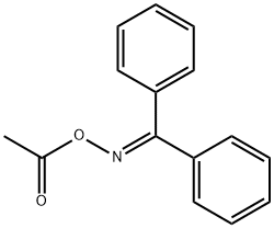 Methanone, diphenyl-, O-acetyloxime Structure
