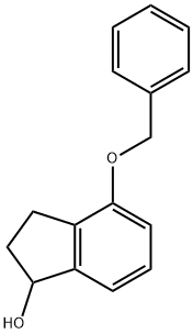 4-(苄基氧基)-2,3-二氢-1H-茚-1-醇,211805-71-9,结构式