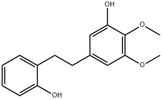 3,2'-Dihydroxy-4,5-dimethoxybibenzyl Structure